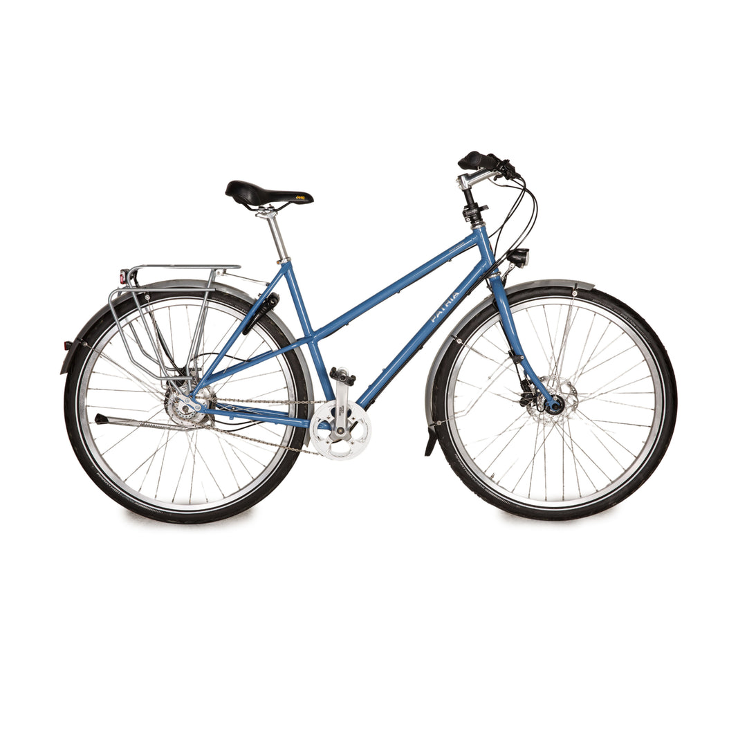 patria fahrräder gebraucht Patria City Bike Ranger 2020 Blau Aluminium - 2. Hand