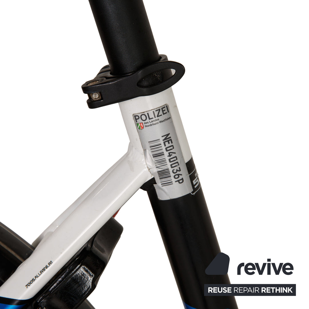PEGASUS Premio E10 500 2017 Aluminium E-trekking-Bike Schwarz Weiß RH 53 Fahrrad