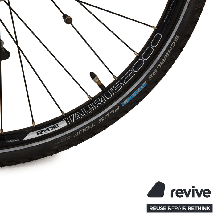 PEGASUS Premio E10 500 2017 Aluminium E-trekking-Bike Schwarz Weiß RH 53 Fahrrad