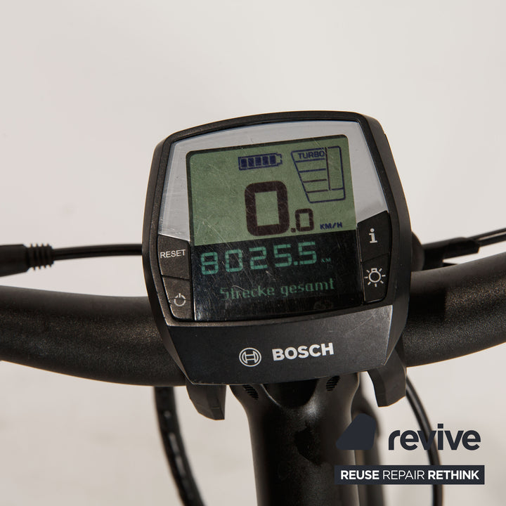 PEGASUS Premio E10 500 2017 Aluminium E-trekking-Bike Schwarz Weiß RH 53 Fahrrad