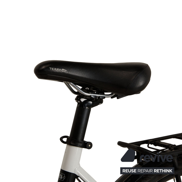 PEGASUS Premio E10 500 2017 Aluminium E-trekking-Bike Schwarz Weiß RH 53 Fahrrad