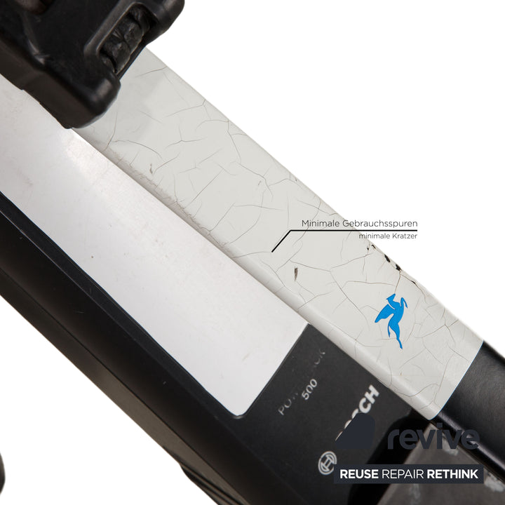 PEGASUS Premio E10 500 2017 Aluminium E-trekking-Bike Schwarz Weiß RH 53 Fahrrad