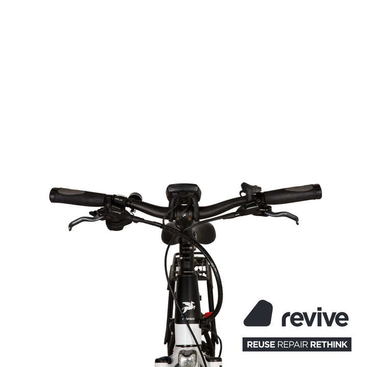 PEGASUS Premio E10 500 2017 Aluminium E-trekking-Bike Schwarz Weiß RH 53 Fahrrad