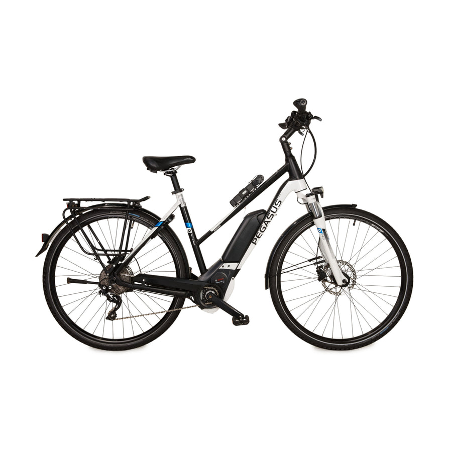 PEGASUS Premio E10 500 2017 Aluminum E-trekking Bike Black White RH 53 Bicycle