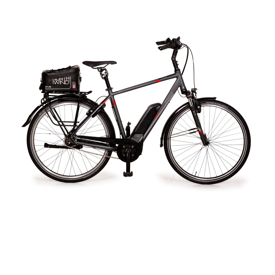 pegasus trekking e bike PEGASUS E-Trekking Bike Premio E8F Comfort 2019 Grau Metall - 2. Hand