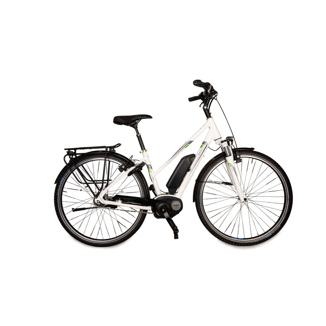 pegasus citybike PEGASUS E-City Bike PREMIO E8R 400 2017 Weiß Aluminium - 2. Hand