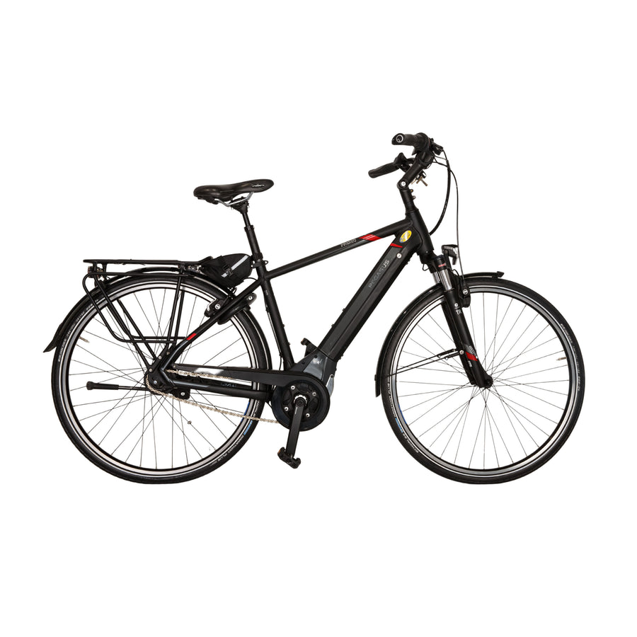 PEGASUS E-City Bike PREMIO EVO 8F 2018 Schwarz Aluminium