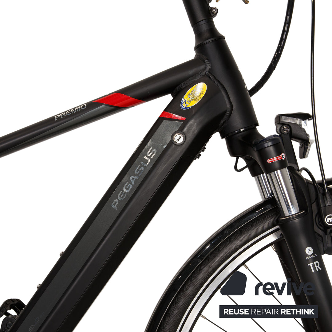 pegasus fahrrad katalog 2018 PEGASUS E-City Bike PREMIO EVO 8F 2018 Schwarz Aluminium - 2. Hand