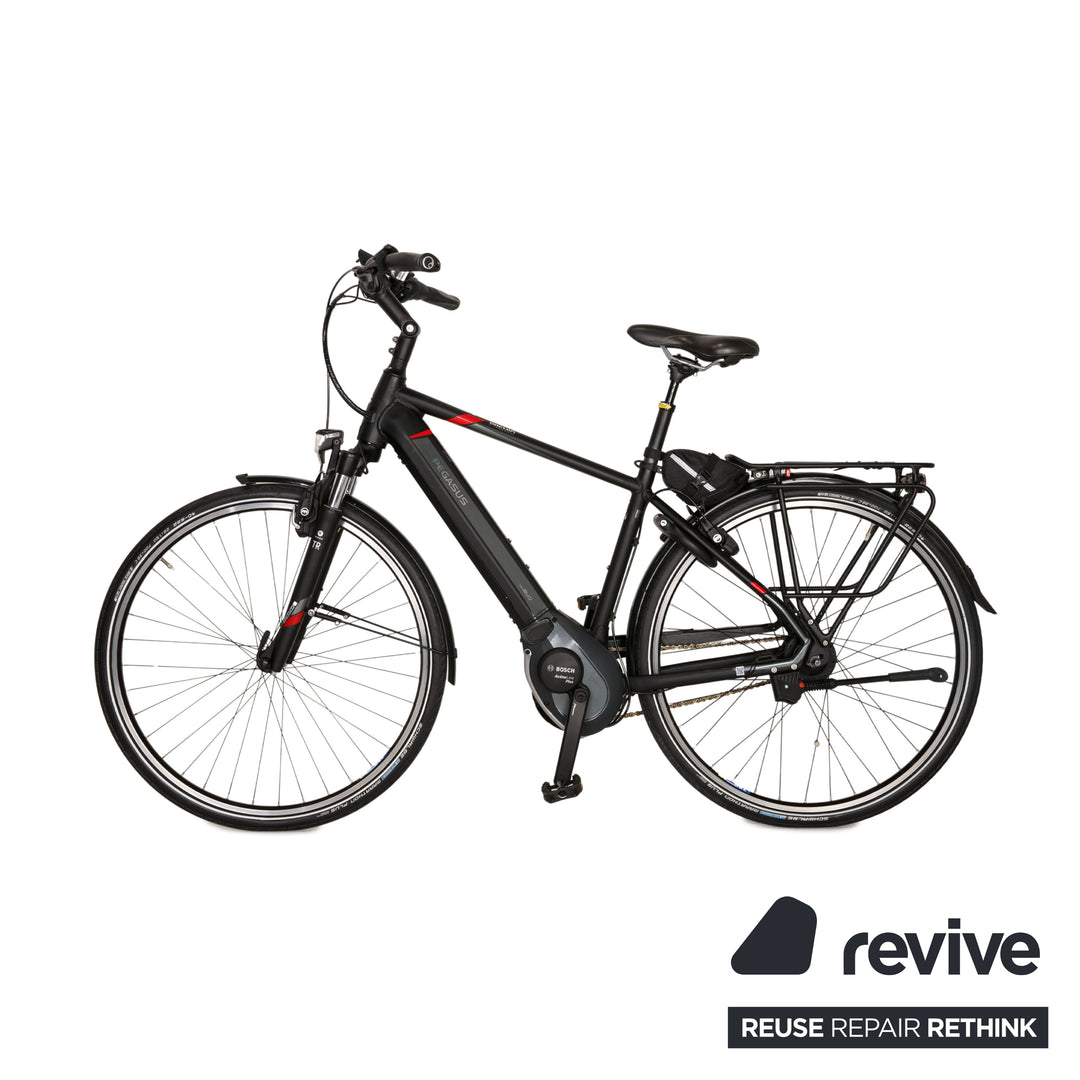 pegasus fahrrad e bike 2018 PEGASUS E-City Bike PREMIO EVO 8F 2018 Schwarz Aluminium - 2. Hand