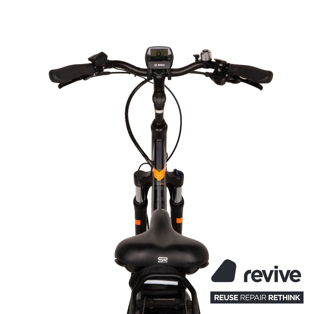 pegasus fahrrad solero e8 PEGASUS E-Trekking Bike SOLERO E8 2017 Schwarz Aluminium - 2. Hand