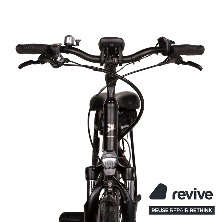 Pegasus Solero E8 2017 Aluminum Bicycle Black E-Trekking Bike