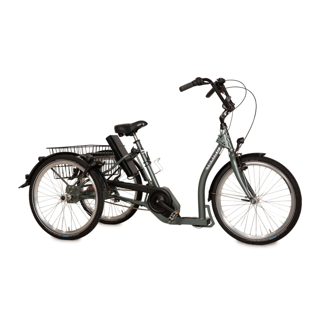 pfau tec lastenfahrrad Pfautec E-Lastenrad Torino 2021 Grau Aluminium - 2. Hand