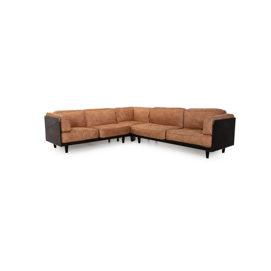 Poltrona Frau Stoff Sofa Braun Ecksofa Couch