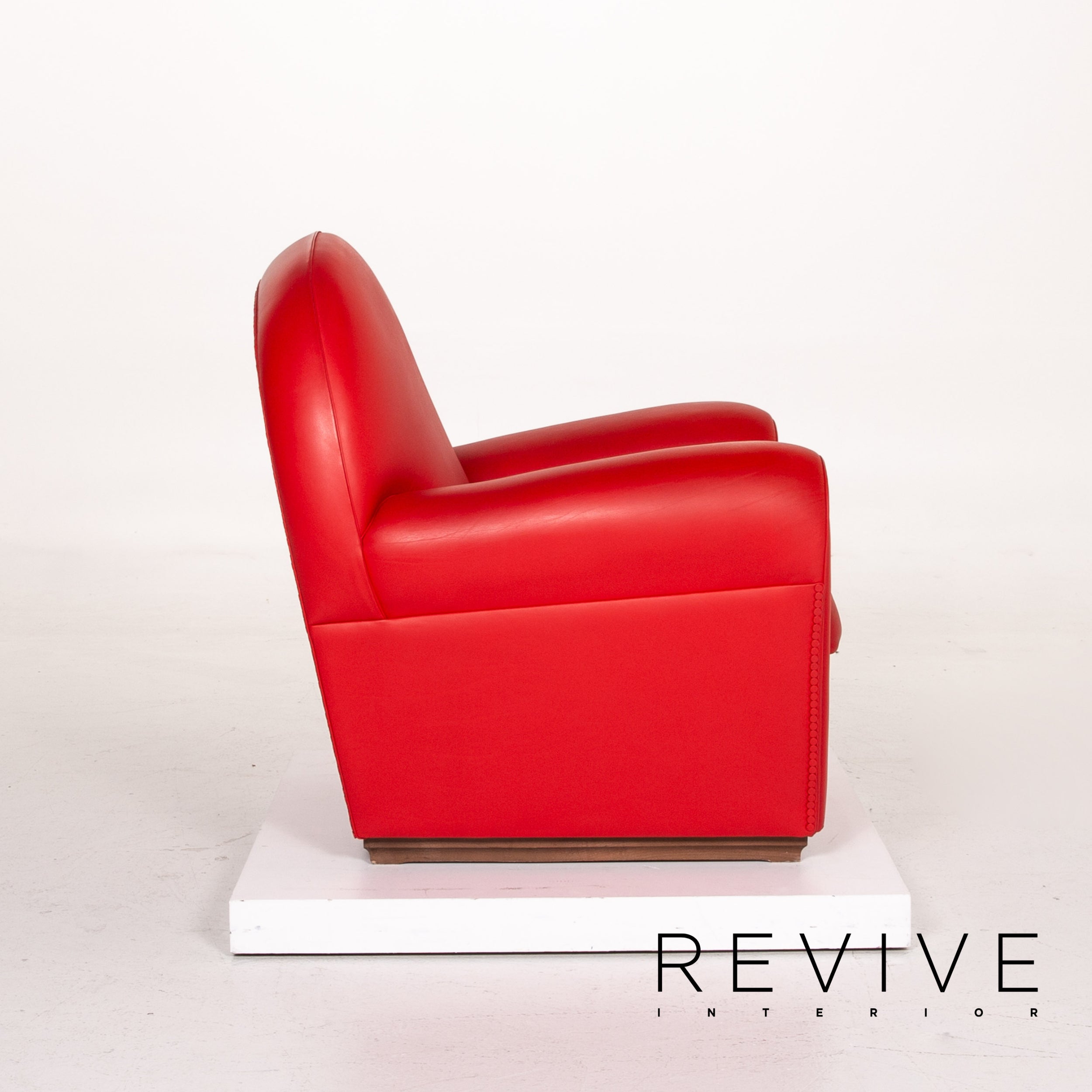 Poltrona Frau Sessel Vanity Fair Rot Leder - 2. Hand - Revive.de