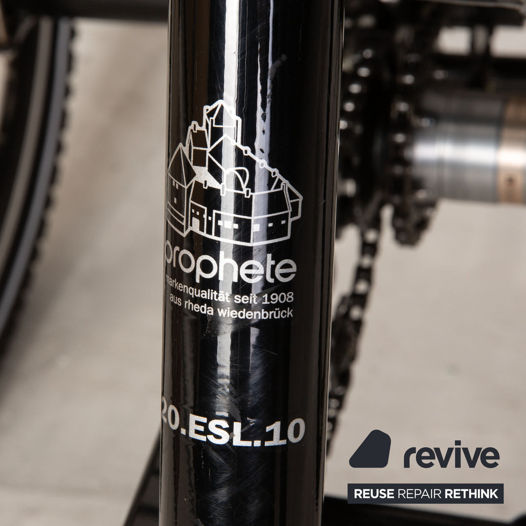 Prophete Cargo 3R 2020 Aluminum E-Cargo Bike Black Bicycle cargo bike