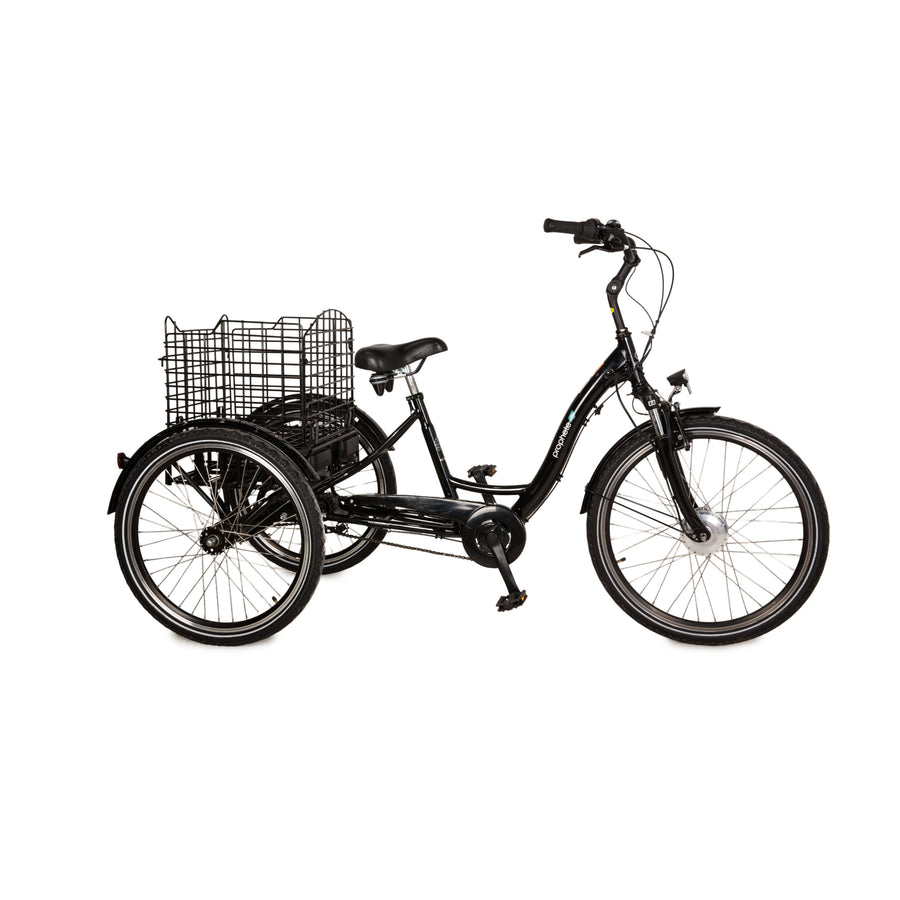 Prophete Cargo 3R 2020 Aluminum E-Cargo Bike Black Bicycle cargo bike