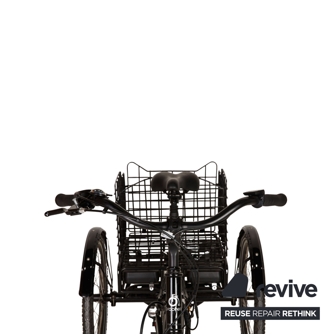 Prophete Cargo 3R 2021 E-Cargo Bike Black Bicycle