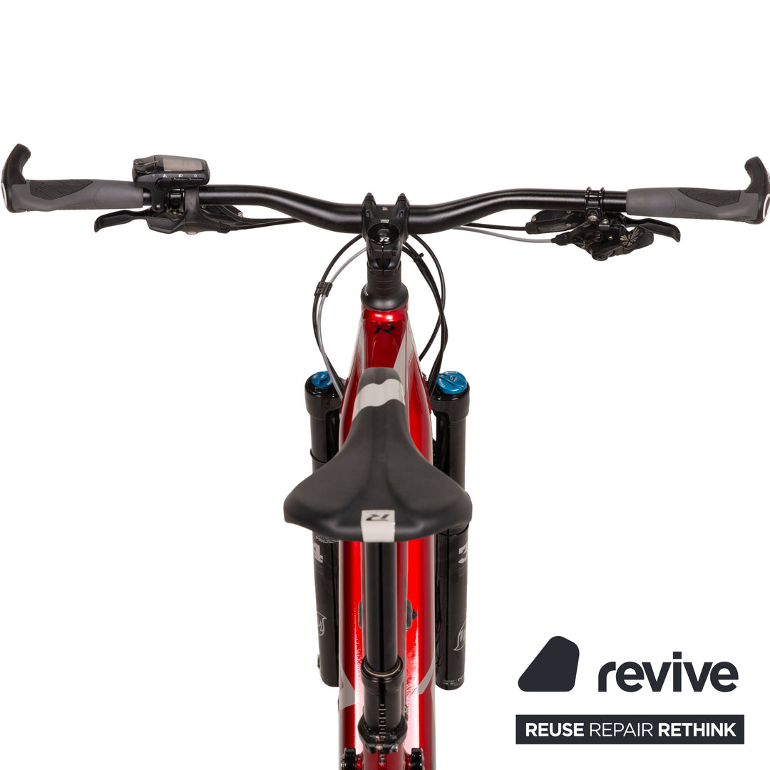 R Raymon Fullray E-Nine 10.0 2020 Aluminium Fahrrad Rot E-Mountainbike RH M 44cm Fully E-Bike