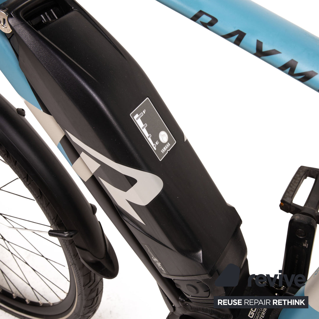 raymon e-bike schutzblech R Raymon E-Trekking Bike Tourray E 5.0 2020 Blau Aluminium - 2. Hand