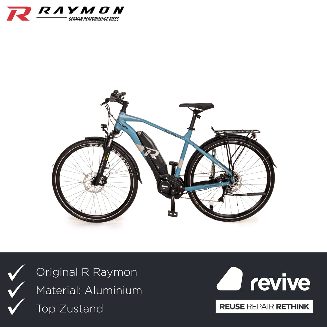 e bike raymon trekking R Raymon E-Trekking Bike Tourray E 5.0 2020 Blau Aluminium - 2. Hand