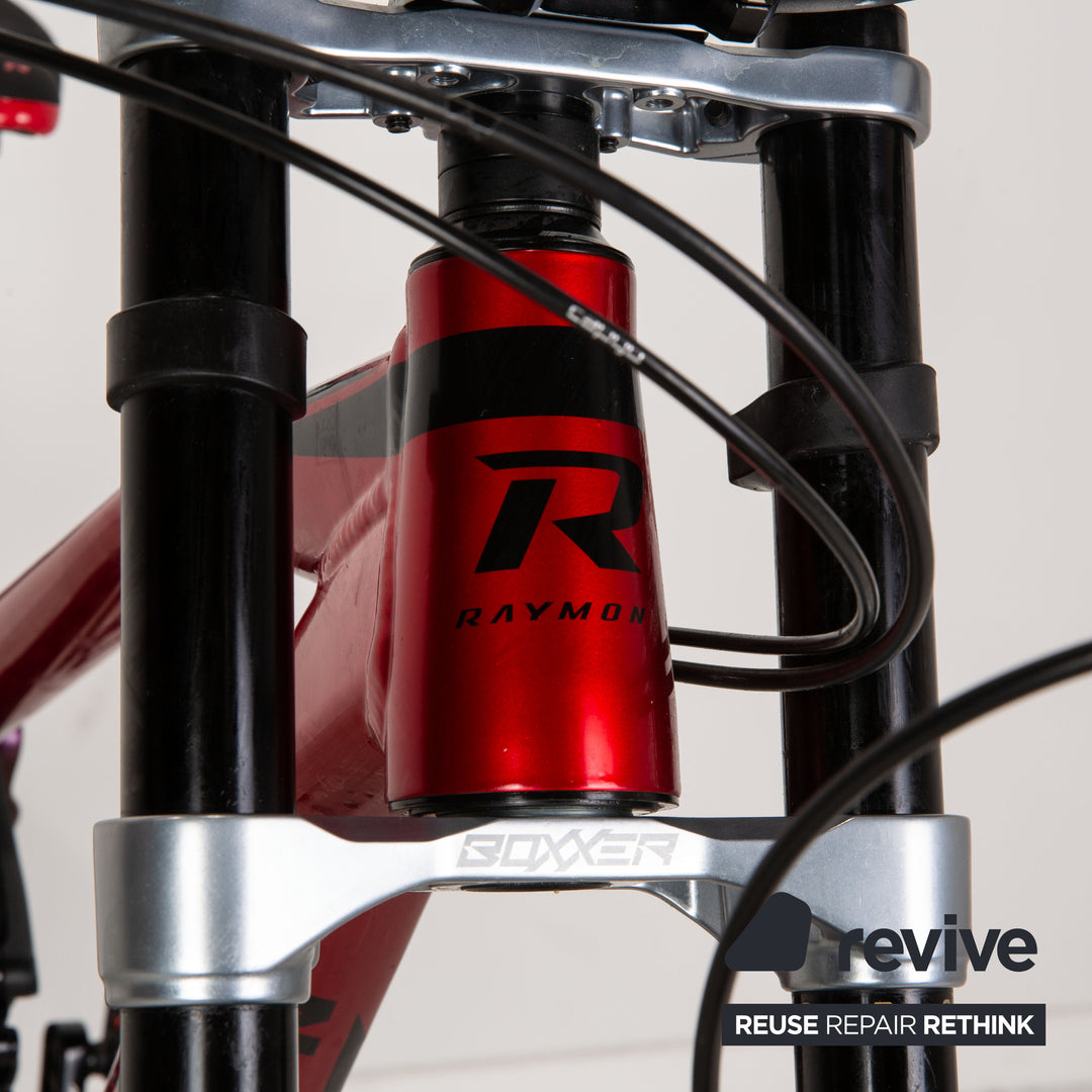 fahrradrahmen rot R Raymon Mountainbike XRay 2021 Rot Aluminium - 2. Hand