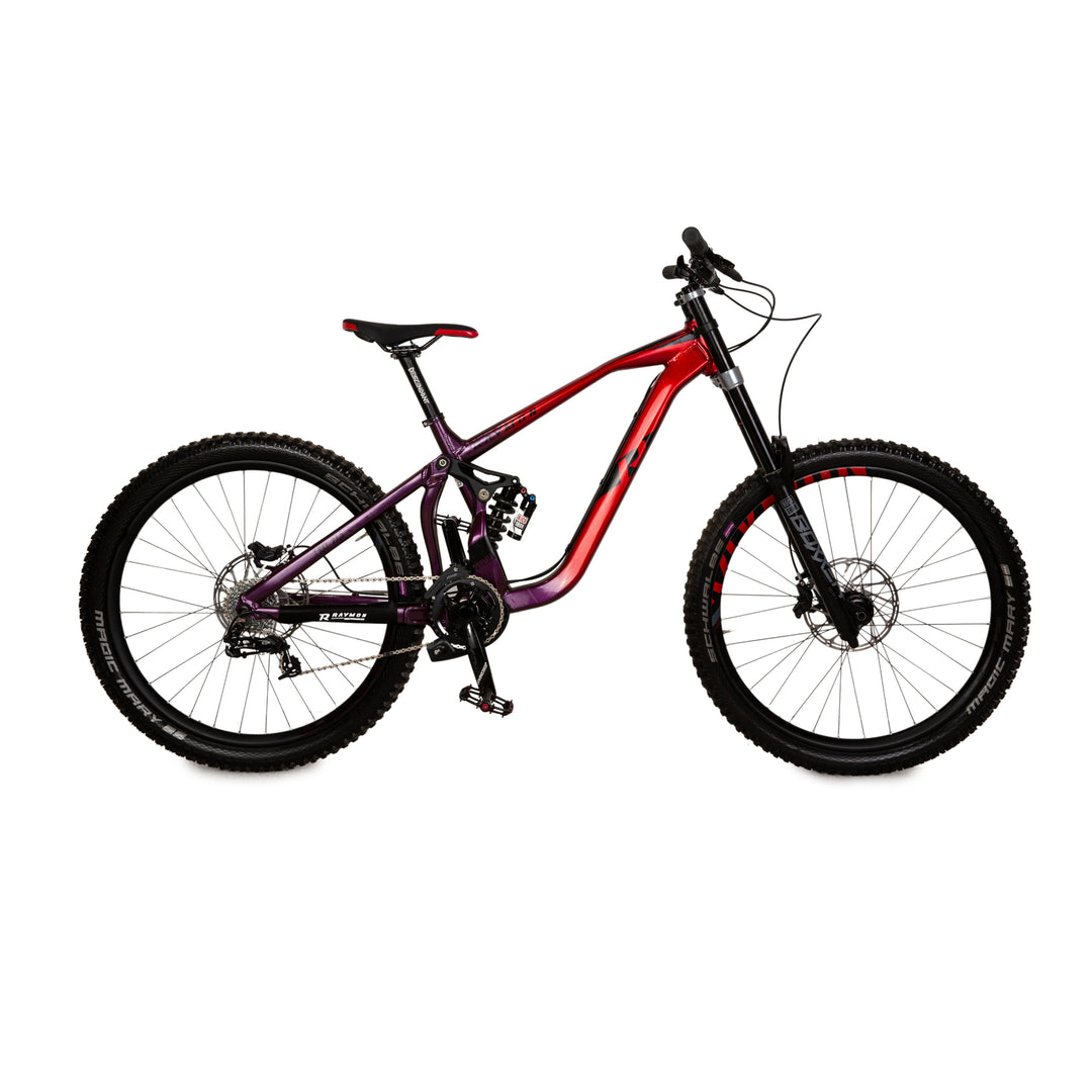 fahrrad raymon mountainbike R Raymon Mountainbike XRay 2021 Rot Aluminium - 2. Hand