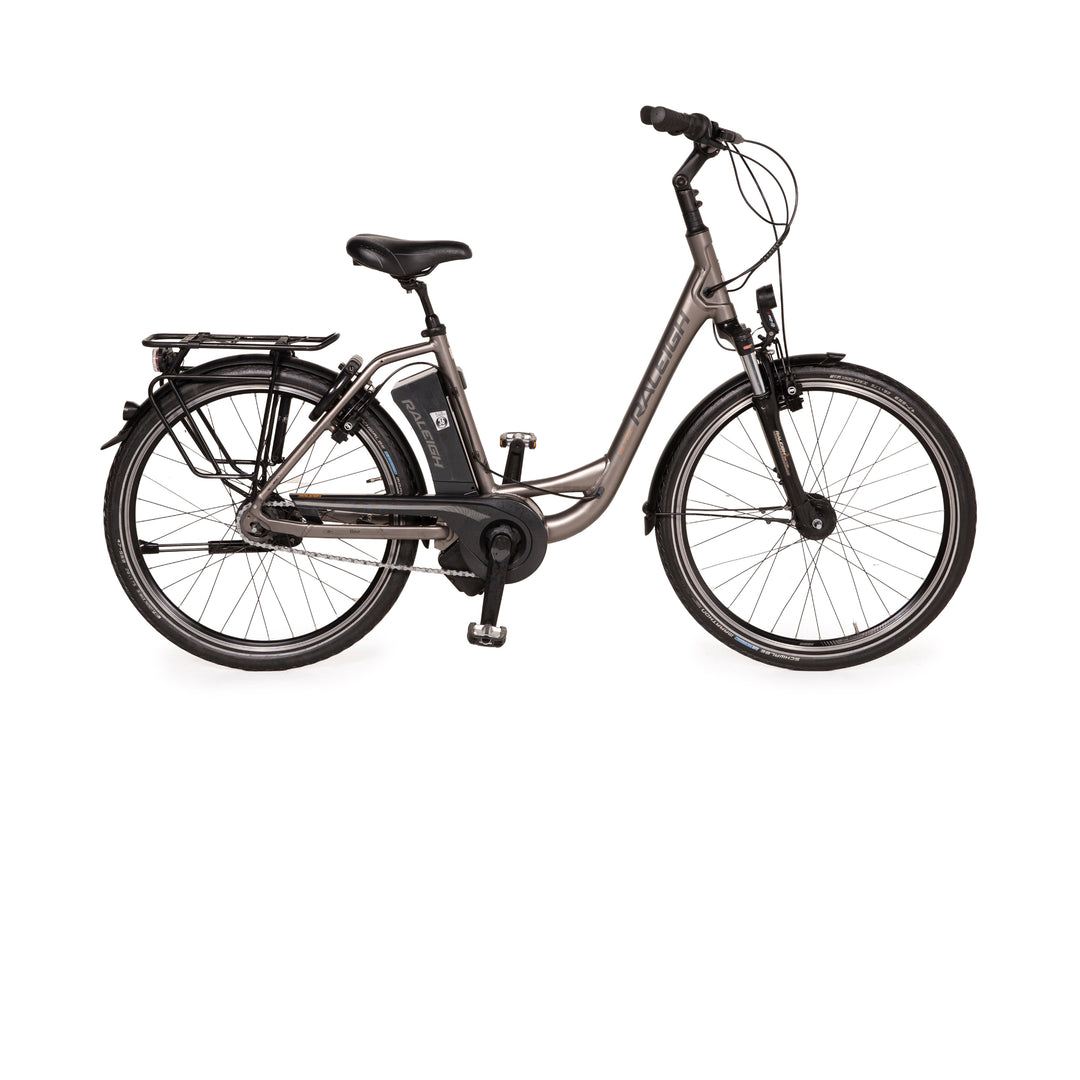 raleigh e bike trekking Raleigh E-Trekking Bike DOVER IMPULSE 8 HS 14,5 AH 2015 Grau Metall - 2. Hand
