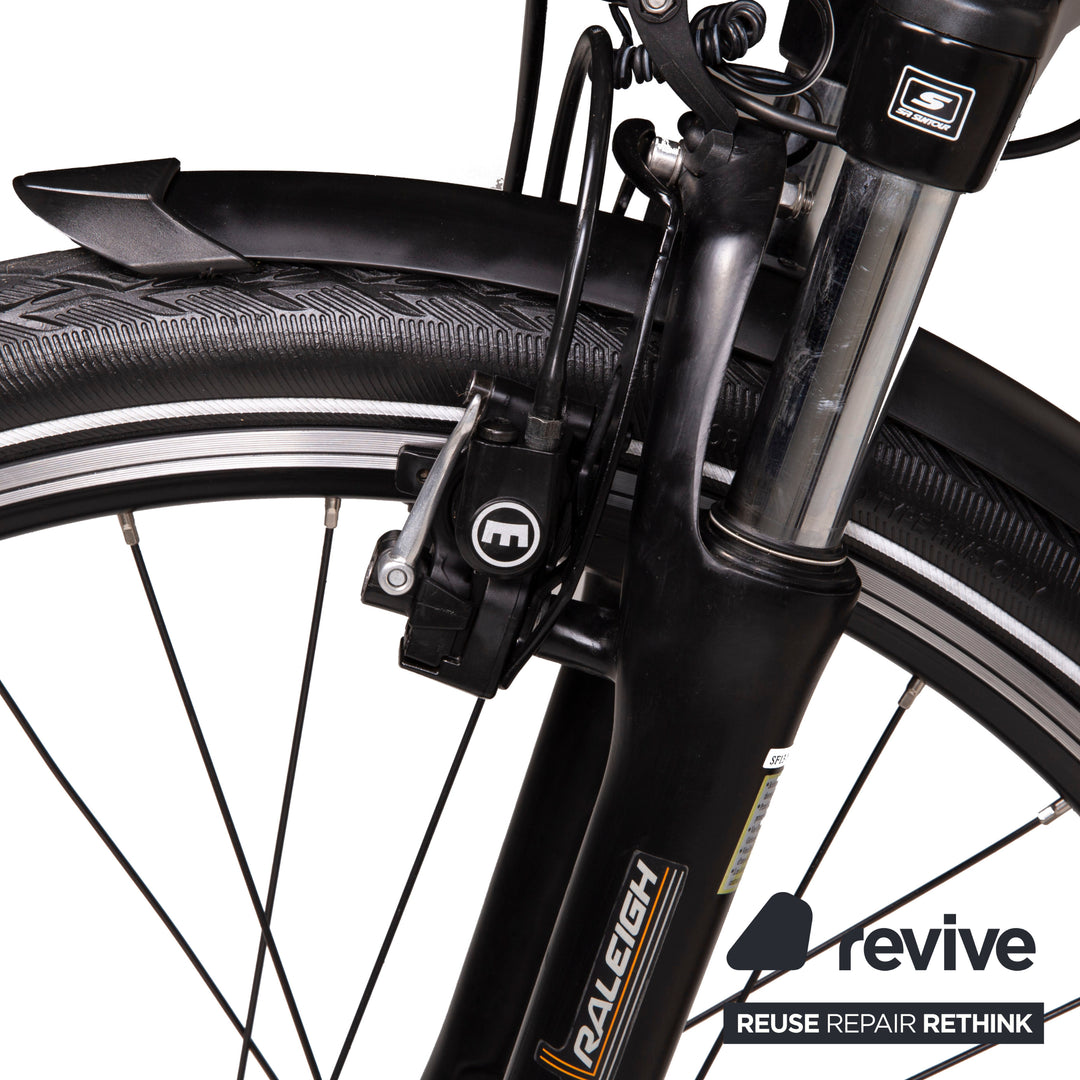 raleigh 28 damen e bike dover impulse 8 hs 8g Raleigh E-Trekking Bike DOVER IMPULSE 8 HS 14,5 AH 2015 Grau Metall - 2. Hand