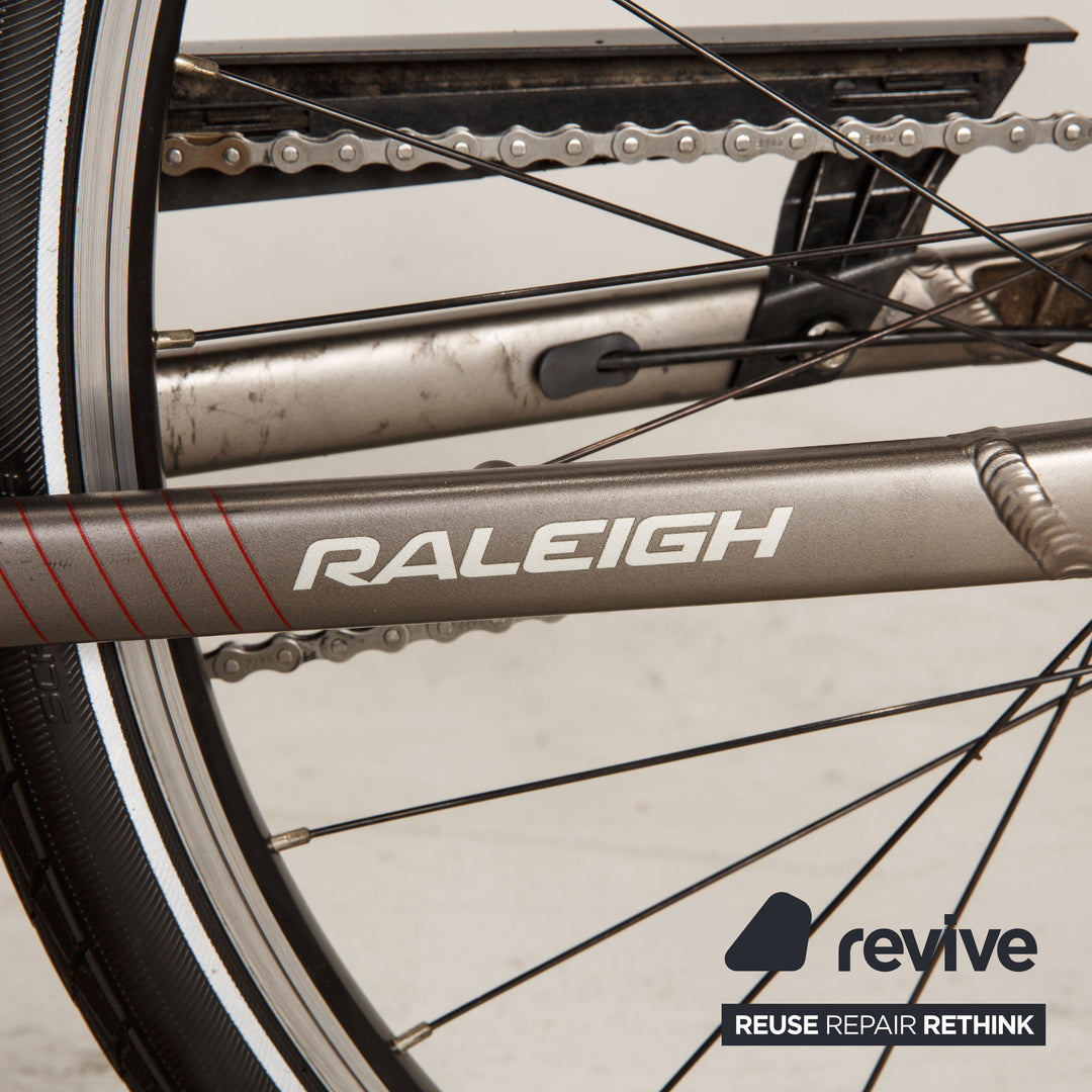 Raleigh Dover Impulse 8RHS 2014 Aluminium E-City-Bike Grau RH 50 Fahrrad