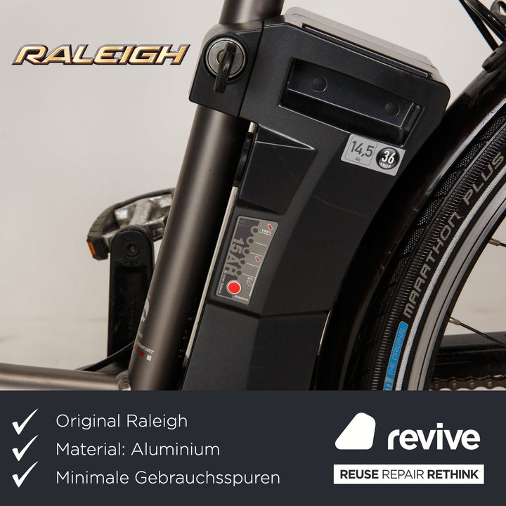 Raleigh Dover Impulse 8RHS 2014 E-City-Bike Grau RH 55 Fahrrad