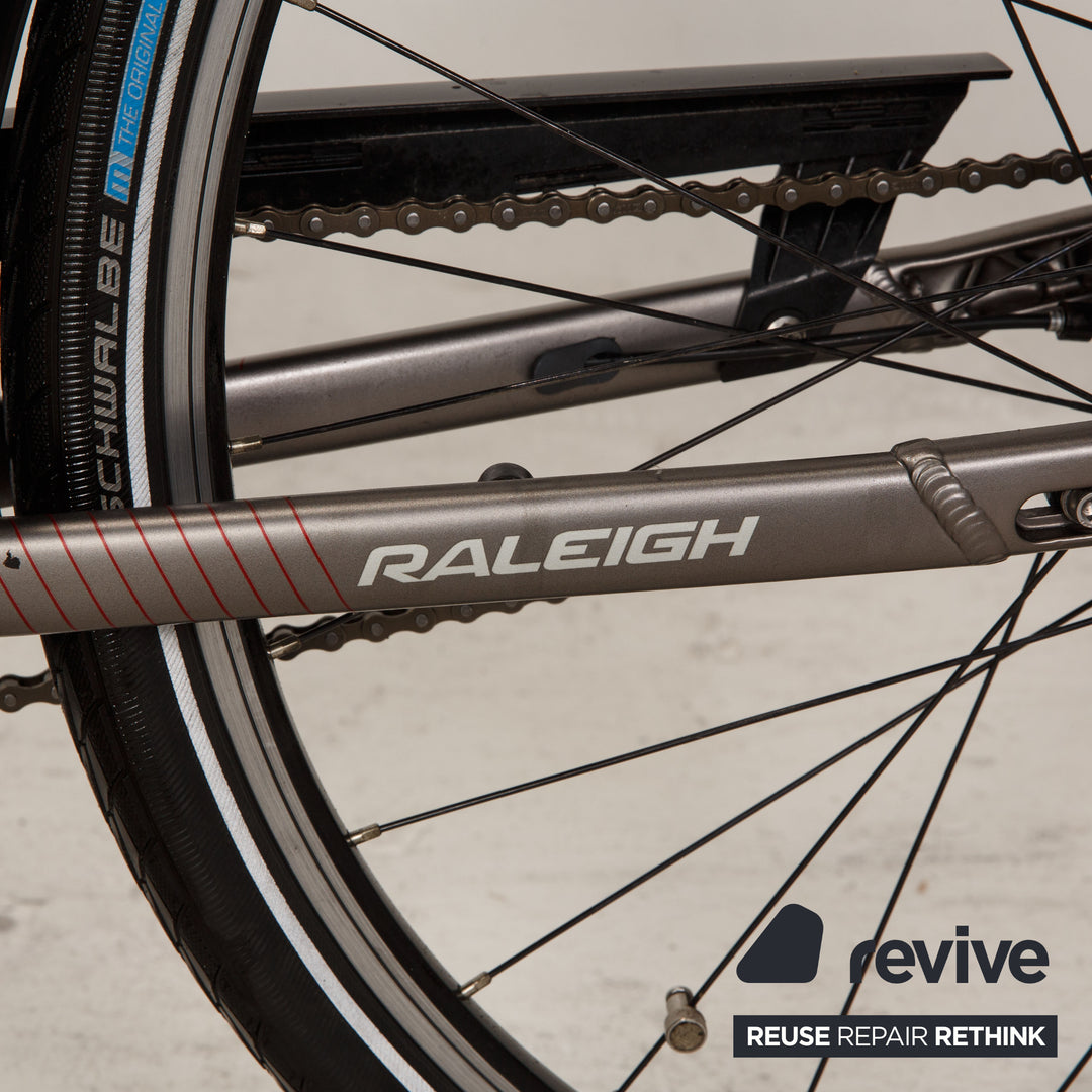 Raleigh Dover Impulse 8RHS 2014 E-City-Bike Grau RH 55 Fahrrad