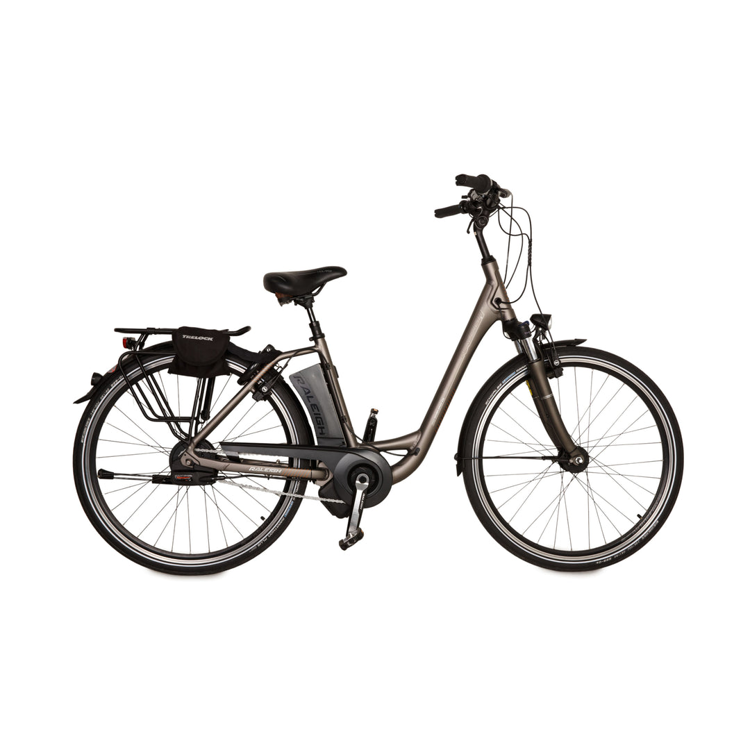 raleigh jugendfahrrad Raleigh E-City Bike DOVER IMPULSE ERGO XXL 2016 Grau Aluminium - 2. Hand