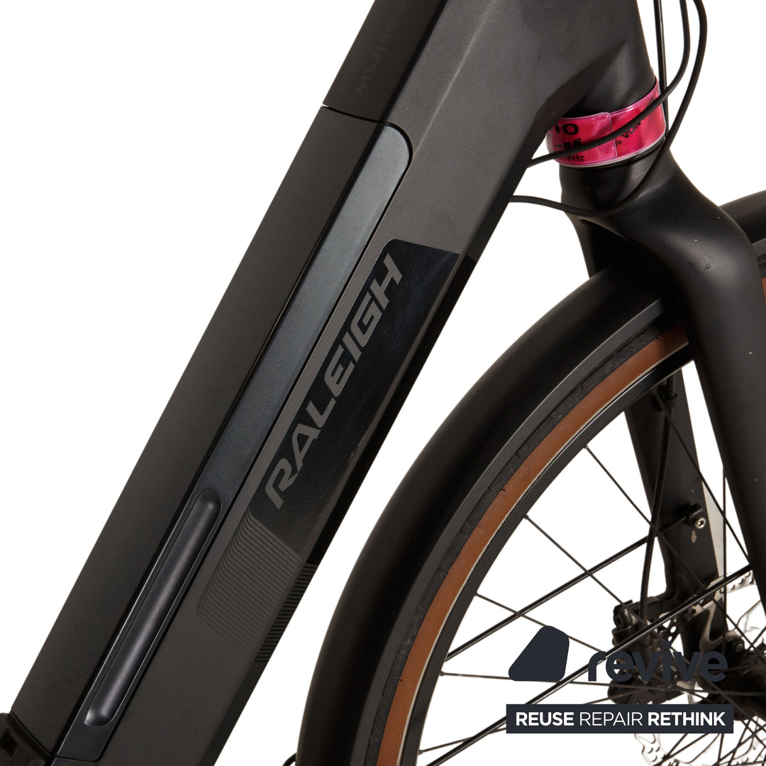 Raleigh Liverpool Premium 2020 Aluminum Electric City Bike Anthracite RH 58 Bicycle