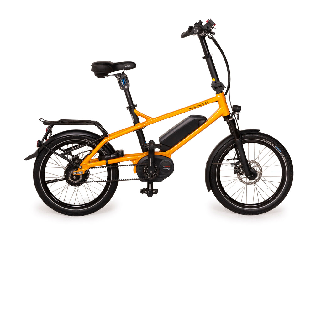 Riese & Müller E-City Bike BLUELABEL PONY CITY 2016 Orange Aluminium