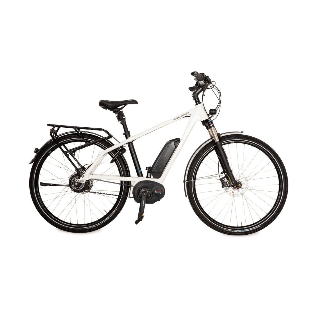 nuvinci mountainbike Riese & Müller E-Trekking Bike CHARGER NUVINCI 2018 Weiß Aluminium - 2. Hand