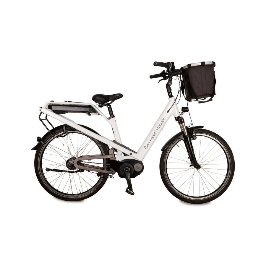 RIESE &amp; MÜLLER CULTURE CITY WITHDRAWAL 2019 E-City Bike White RH 46 bicycle