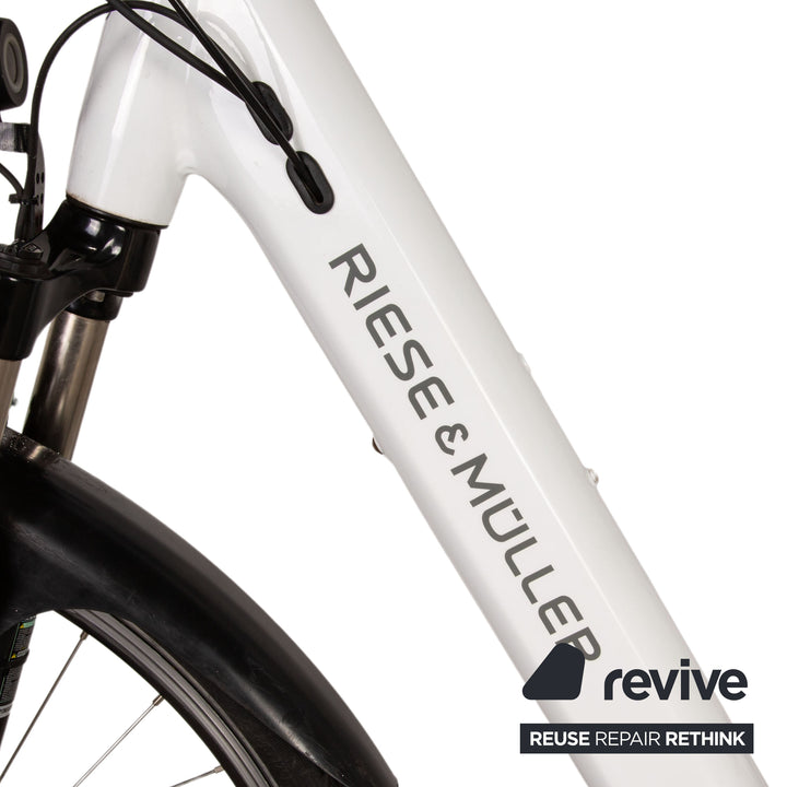 RIESE &amp; MÜLLER CULTURE CITY WITHDRAWAL 2019 E-City Bike White RH 46 bicycle