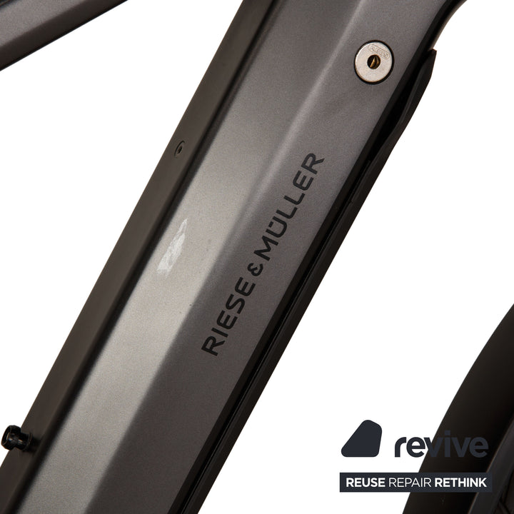 Riese & Müller DELITE GT VARIO 500 2021 Aluminium E-Trekking Bike Anthrazit Matt RH 56 Fahrrad