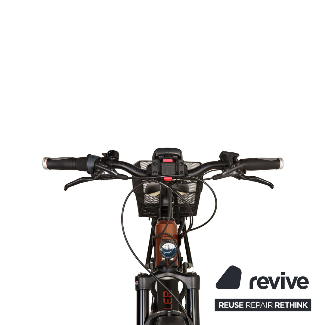 Riese &amp; Müller Delite NuVinci Vario 2017 aluminum e-trekking bike copper RH 49 bicycle