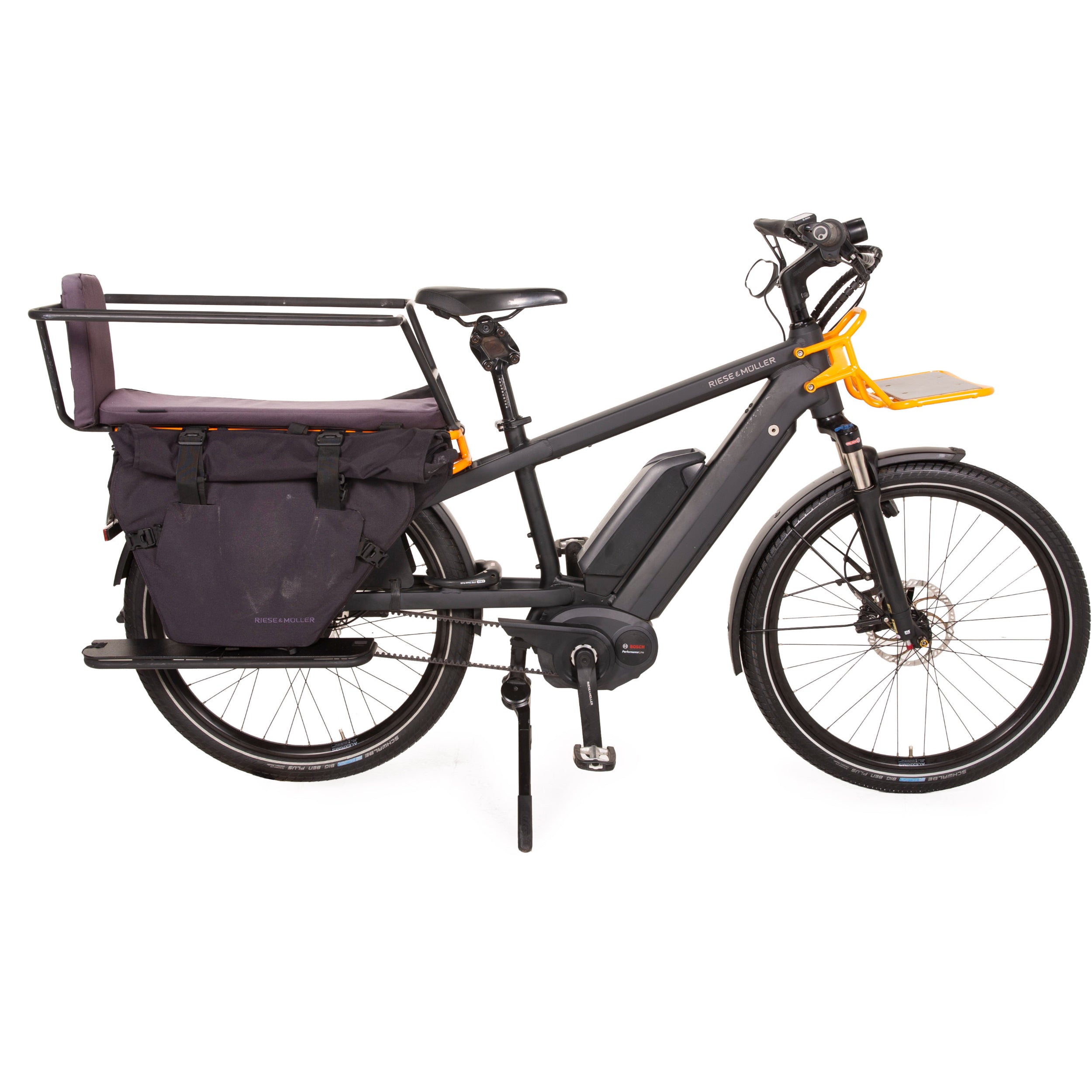 Riese Müller E-Lastenrad Multicharger GT Vario HS 2020 Schwarz