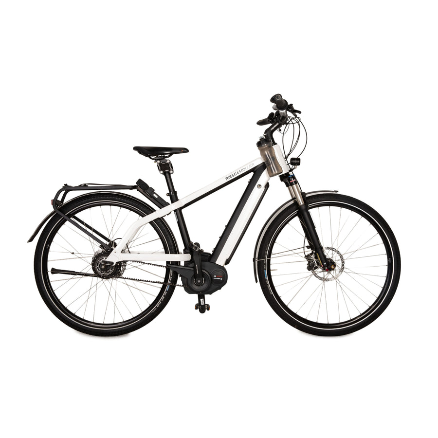 e bike damen nuvinci Riese & Müller E-Trekking Bike NEW CHARGER GH NUVINCI 2018 Weiß Aluminium - 2. Hand
