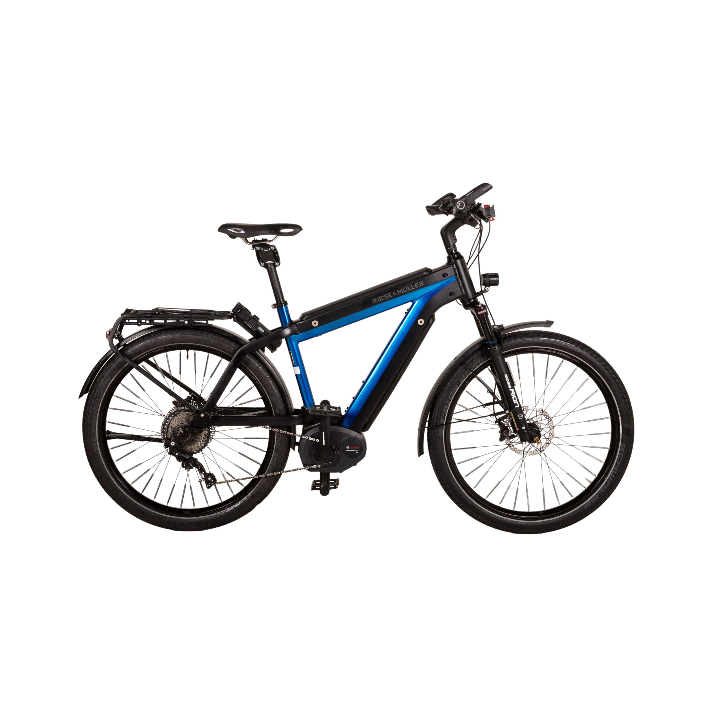 Riese M ller E Trekking Bike SUPERCHARGER GT Touring 2019 Blau