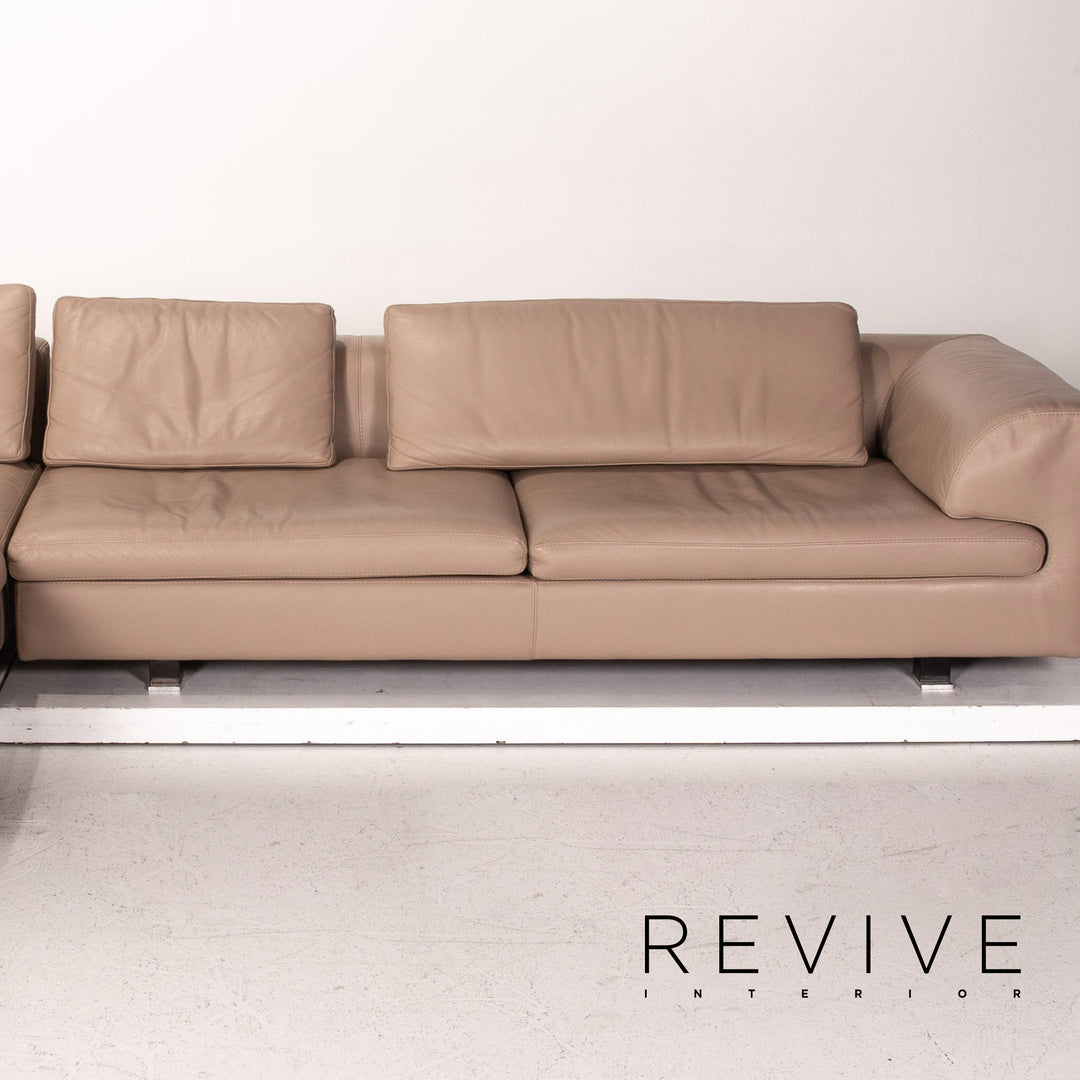 Canapé Roche Bobois 3 places cuir bleu pétrole Canapé Roche Bobois 3 places cuir bleu pétrole