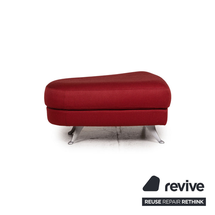 Rolf Benz 2500 Stoff Hocker Rot