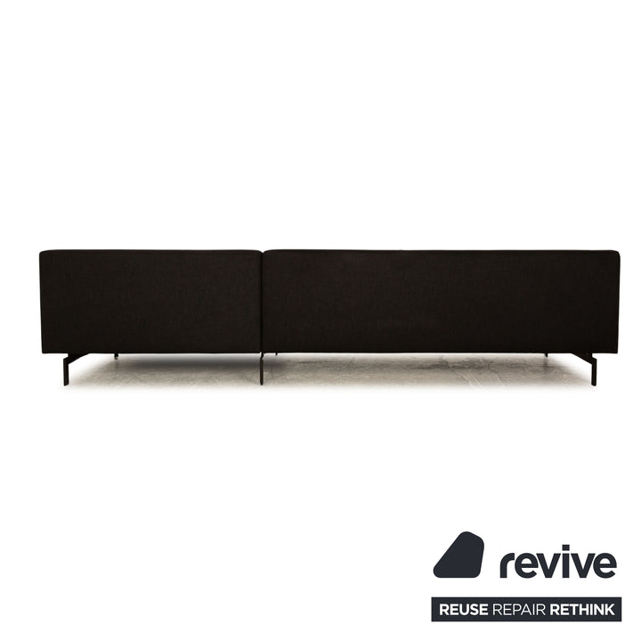 Rolf Benz 318 Linea Stoff Ecksofa Schwarz Recamiere Rechts Sofa Couch