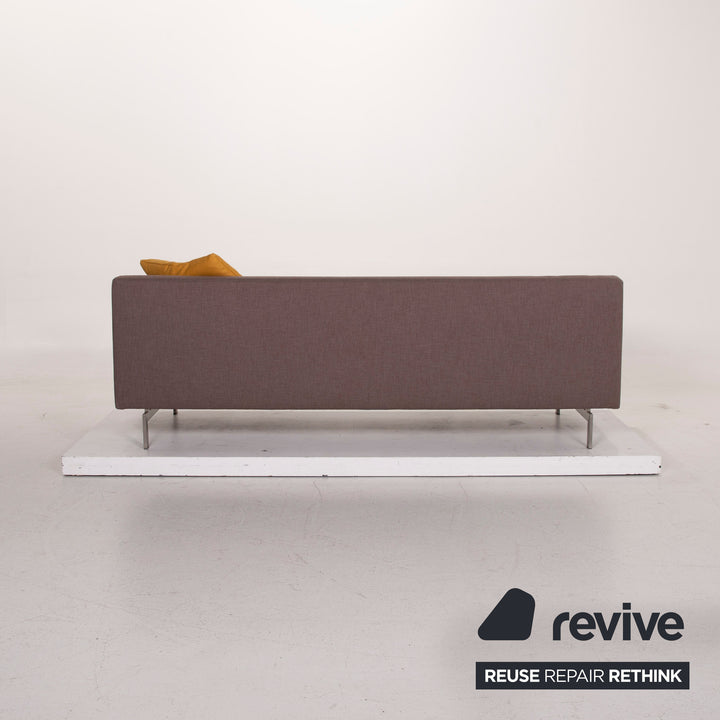 Rolf Benz 318 Linea Stoff Sofa Garnitur Grau 1x Dreisitzer 1x Zweisitzer #15457