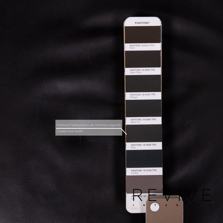 Rolf Benz 322 Leder Sessel Anthrazit Grau #14122