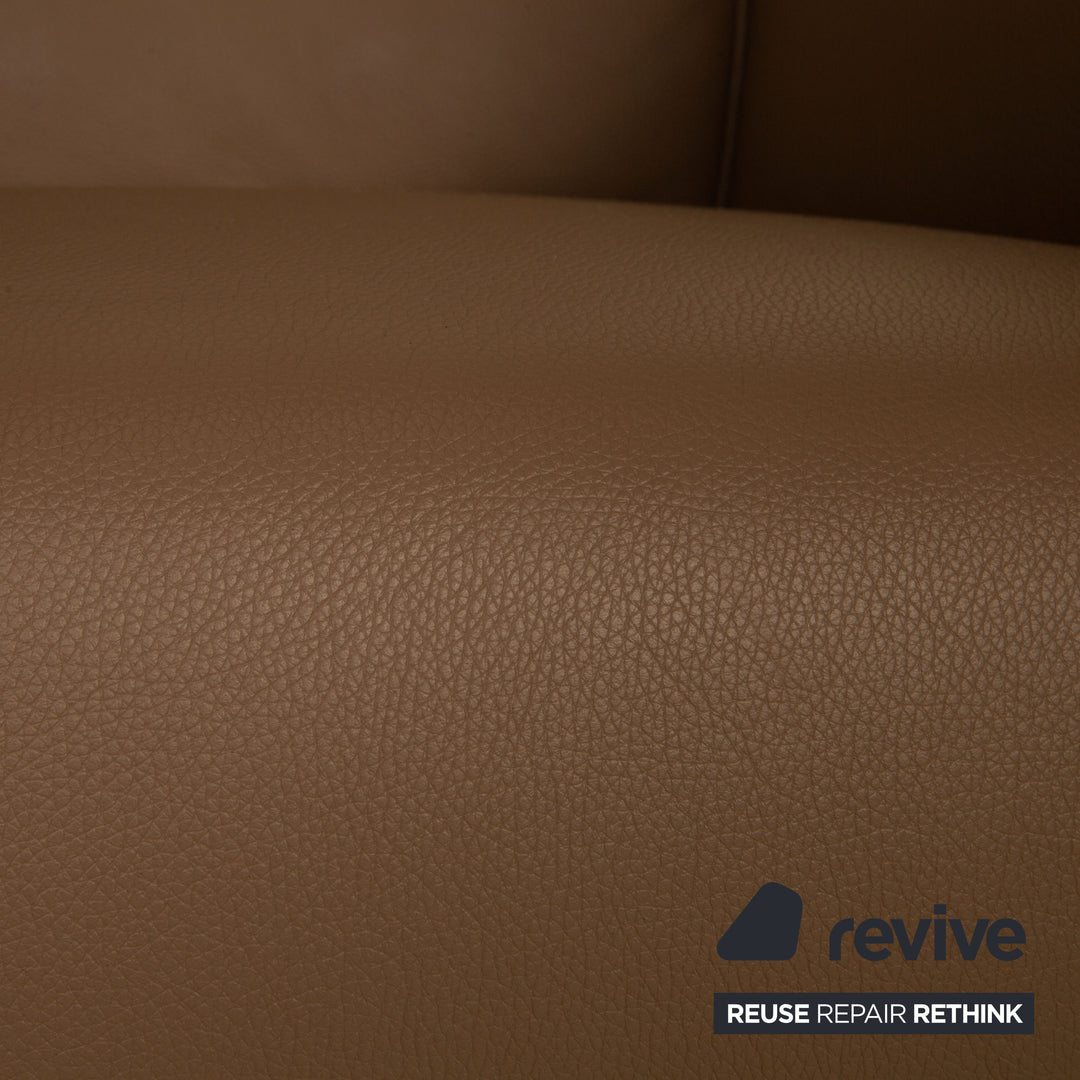 Rolf Benz 322 Leder Sessel Beige
