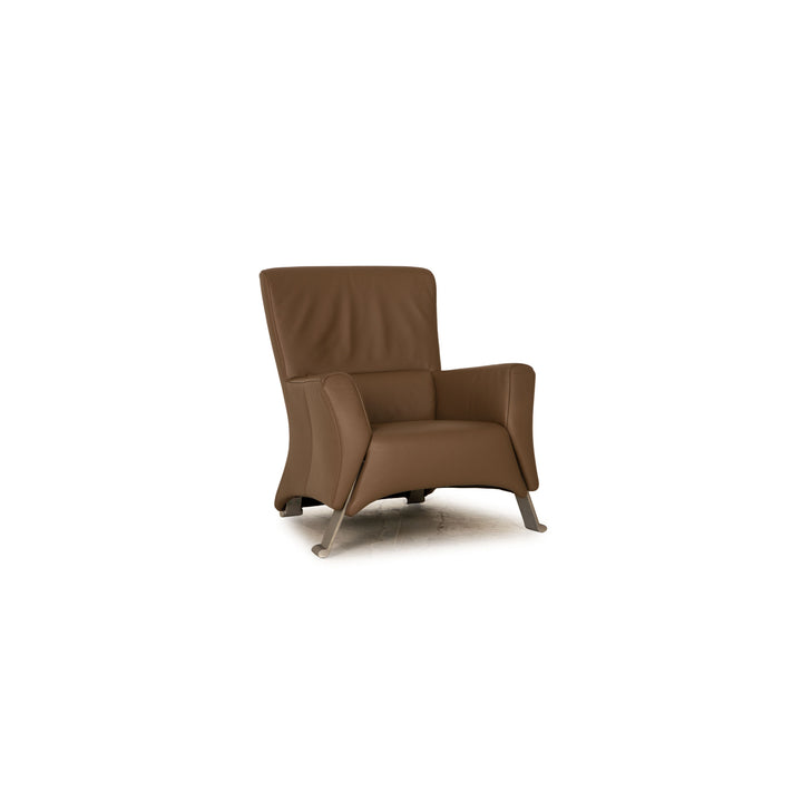 Rolf Benz 322 Leder Sessel Beige