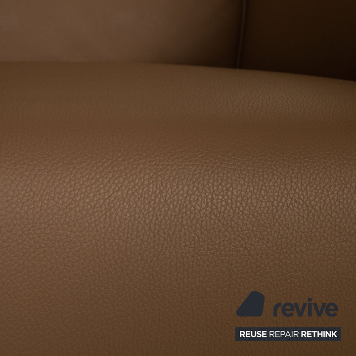 Rolf Benz 322 Leder Sessel Beige